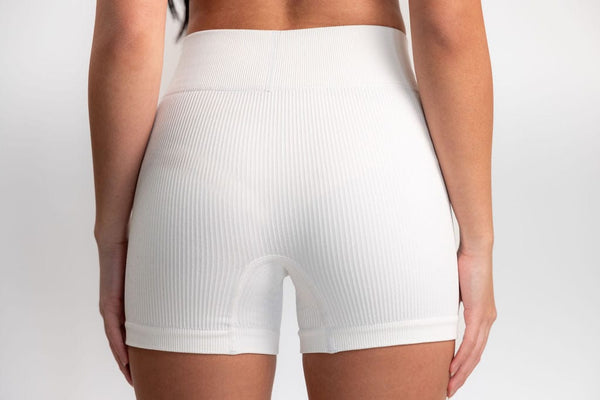 White biker shorts women's sale