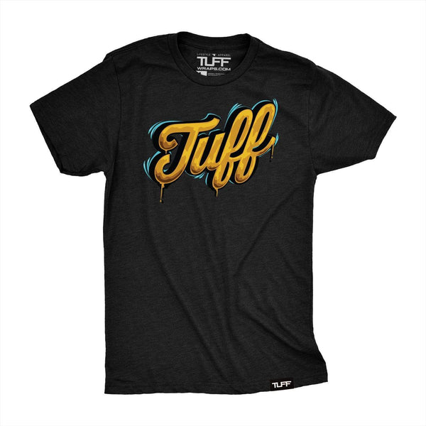 TUFF Script Drip Tee