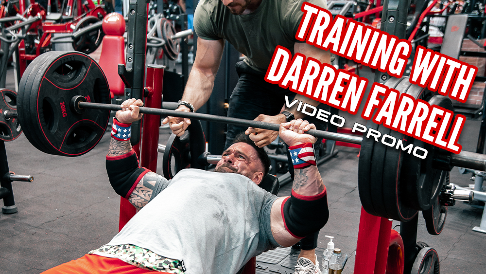 Darren Farrell Hits Chest with TuffWraps!