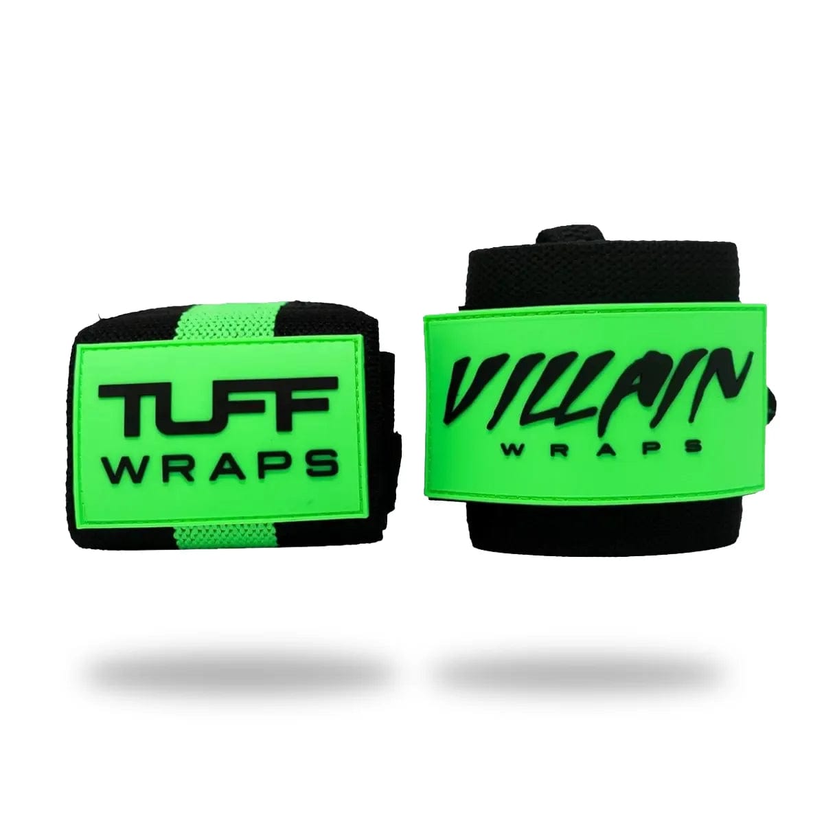 16 Villain Sidekick Wrist Wraps - Black/Green