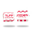 16" Villain Sidekick Wrist Wraps - Checkerboard (Pink/White) TuffWraps.com