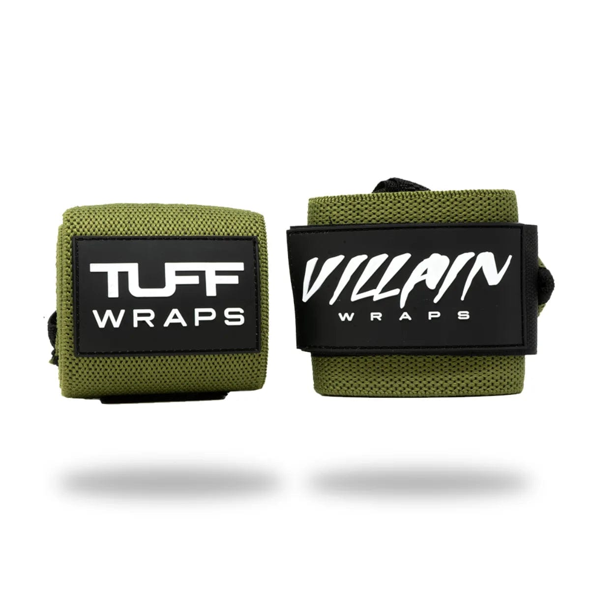 16" Villain Sidekick Wrist Wraps - OD Green TuffWraps.com