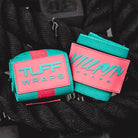 Pink & Teal Villain Sidekick Wrist Wraps 16" TuffWraps.com