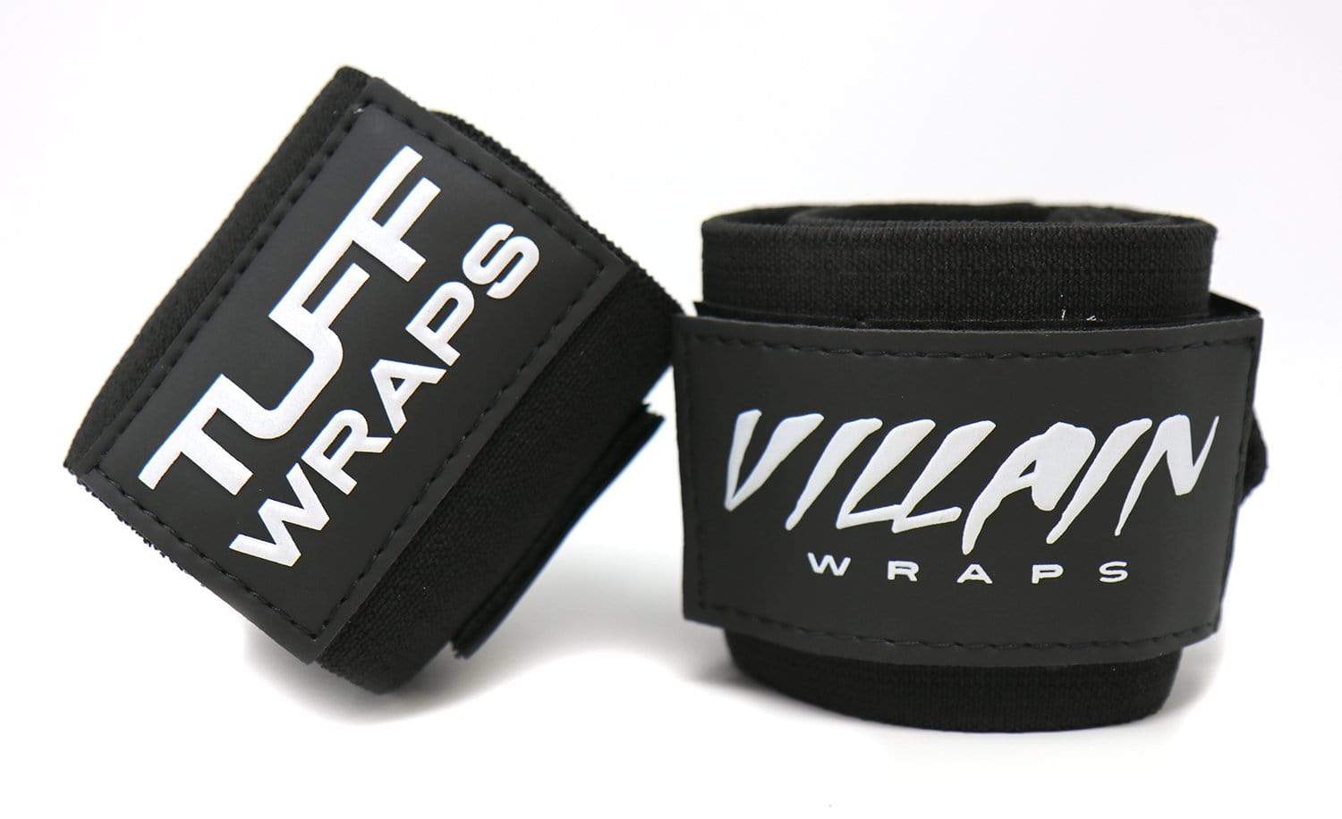 All Black Villain "STIFF" Wrist Wraps 16" TuffWraps.com