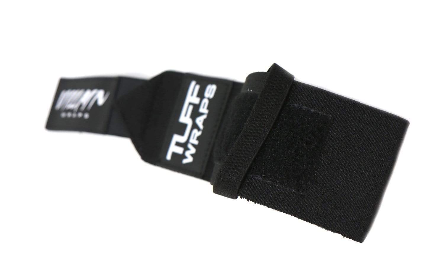 All Black Villain "STIFF" Wrist Wraps 16" TuffWraps.com