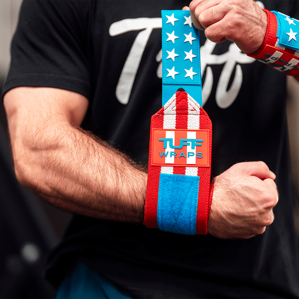 16" Villain Wrist Wraps - Merica' TuffWraps.com