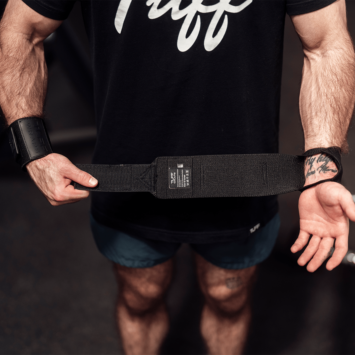 16&quot; Villain Wrist Wraps - Blackout