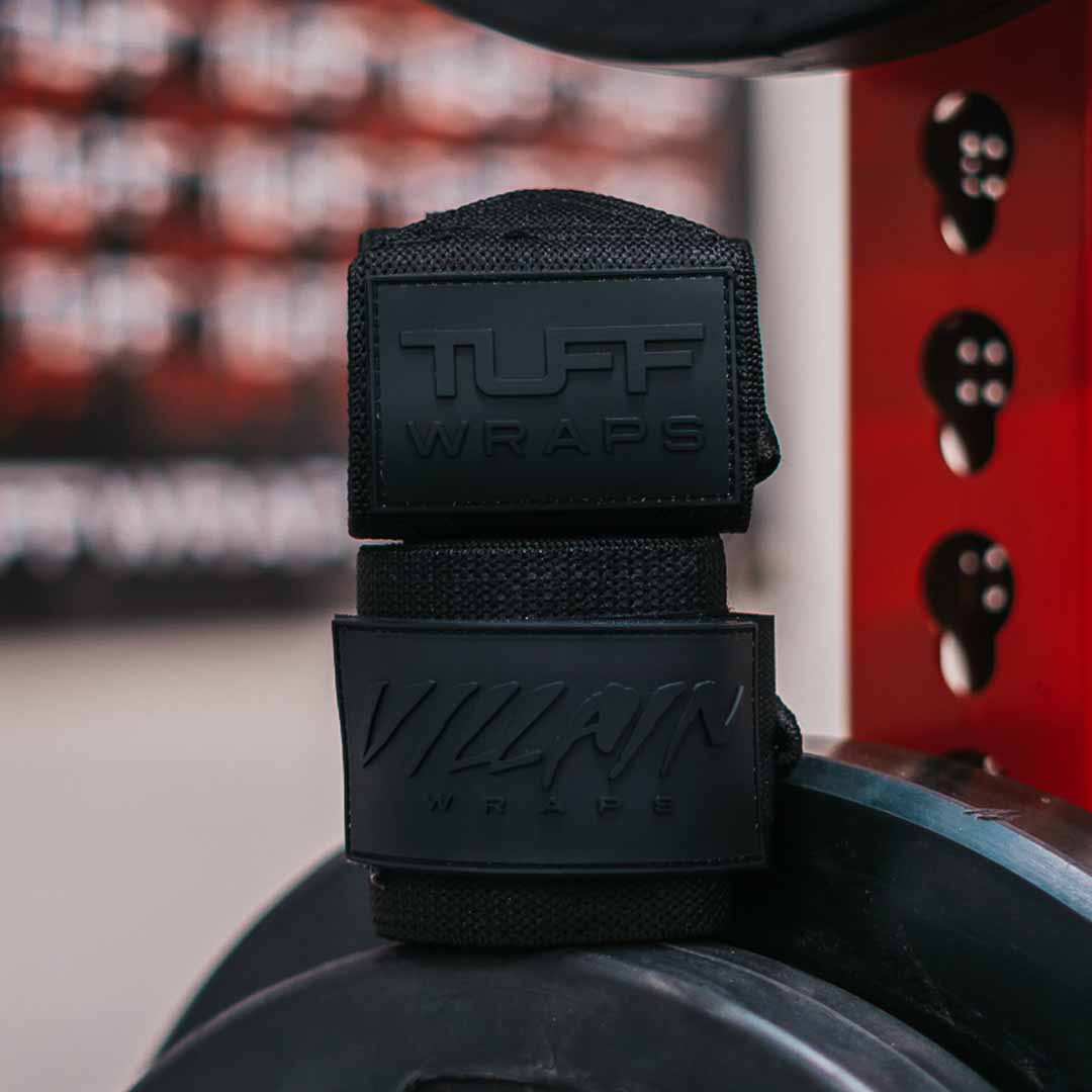 Blackout Villain Wrist Wraps 24" TuffWraps.com