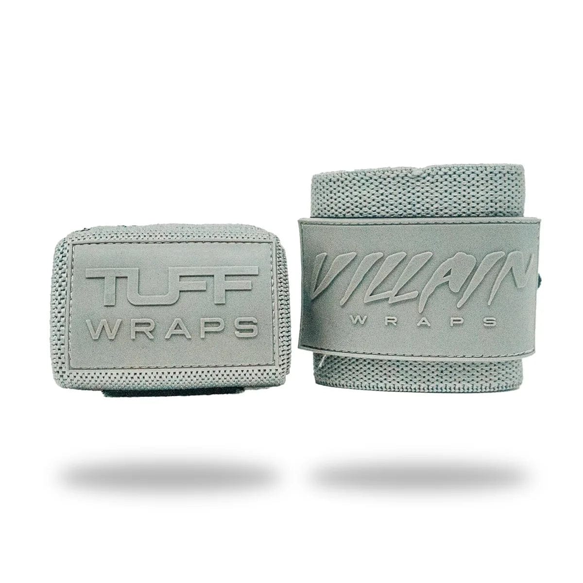 24" Villain Wrist Wraps - Solid Gray TuffWraps.com