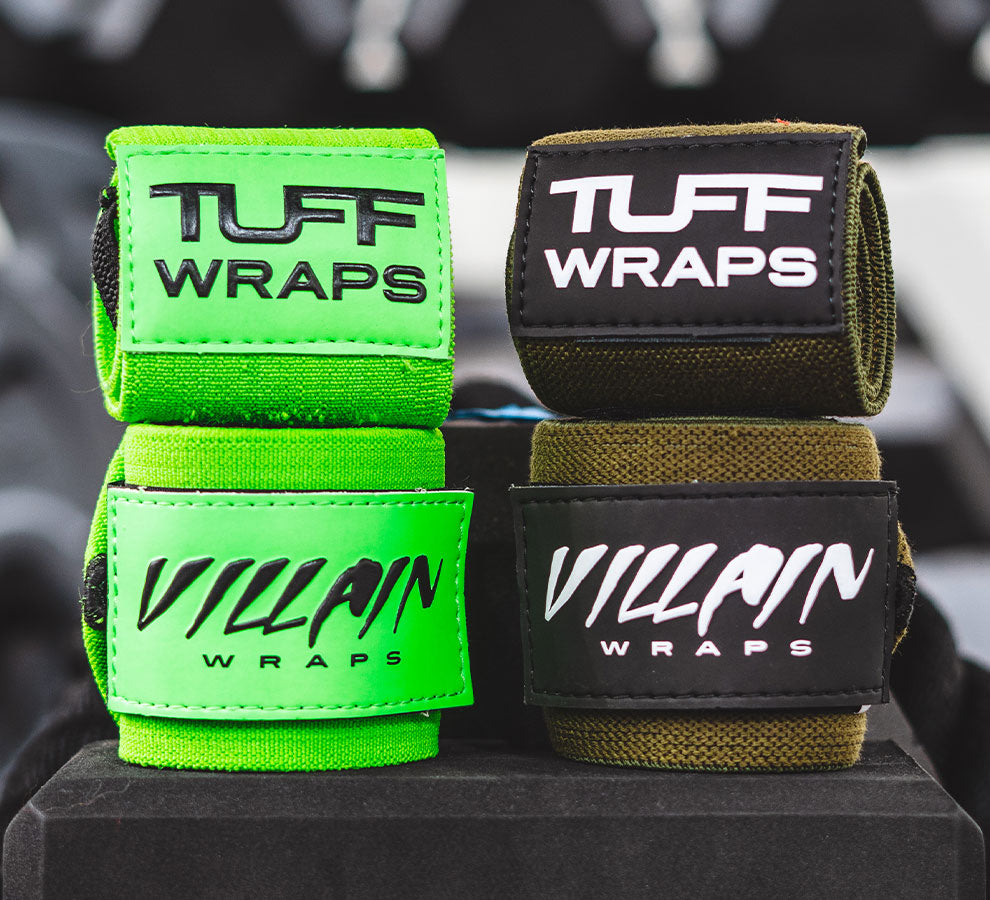 TuffWraps® - Wrist Wraps Used For CrossFit, Powerlifting, Bench Press