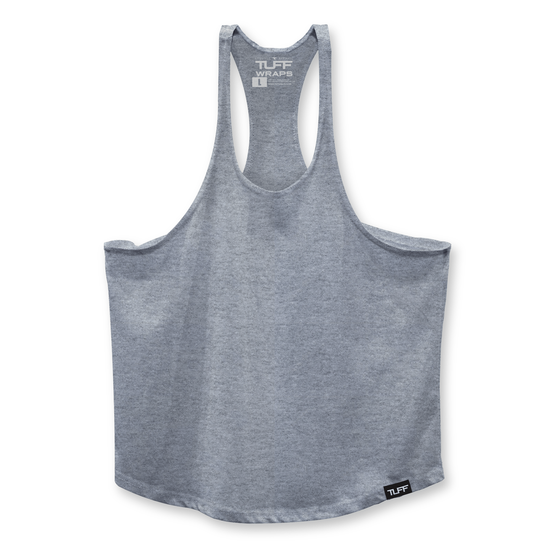 Basic Stringer Tank Top S / Heather Gray TuffWraps.com