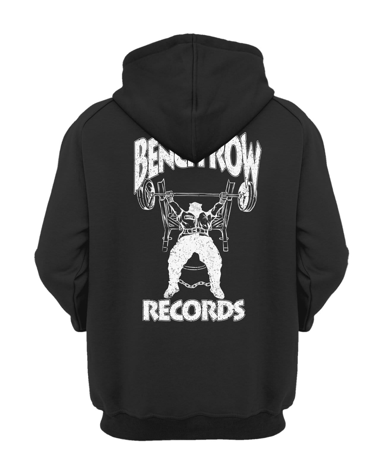 Bench Row Records Hooded Sweatshirt XS / Black v2 TuffWraps.com