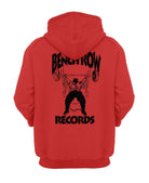 Bench Row Records Hooded Sweatshirt XS / Red TuffWraps.com