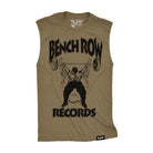 Bench Row Records Raw Edge Muscle Tank S / Military Green TuffWraps.com