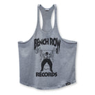 Bench Row Records Stringer Tank Top S / Heather Gray TuffWraps.com