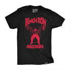 Bench Row Records Tee S / Black with Red TuffWraps.com