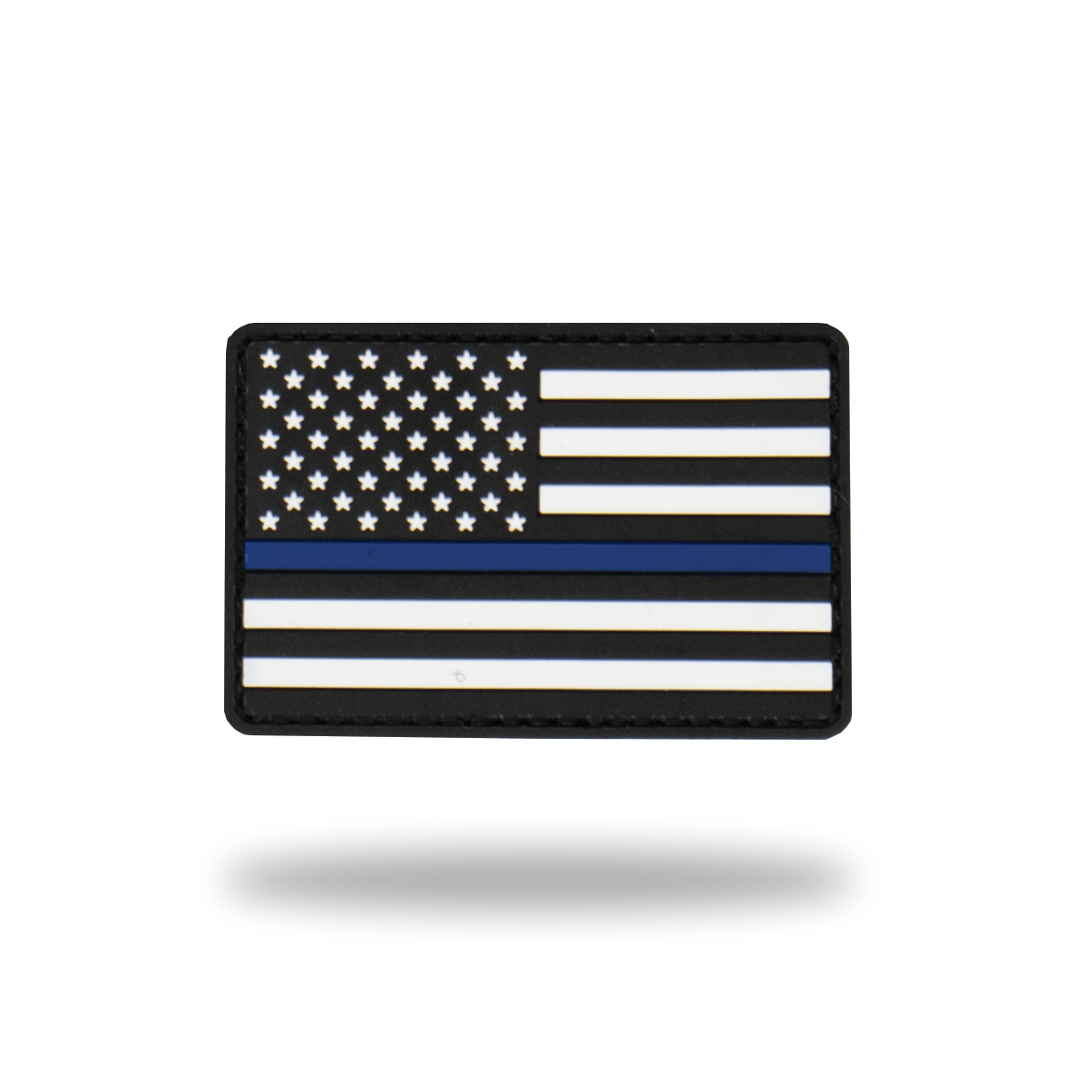 Blue Line Flag Patch TuffWraps.com