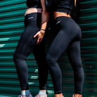 Classic Ribbed Leggings - Black TuffWraps.com