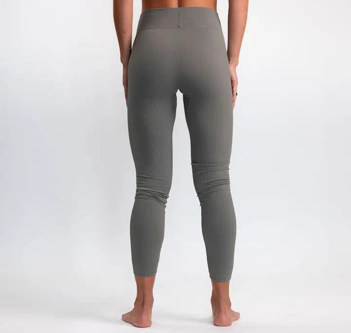 Classic Ribbed Leggings - Gray TuffWraps.com