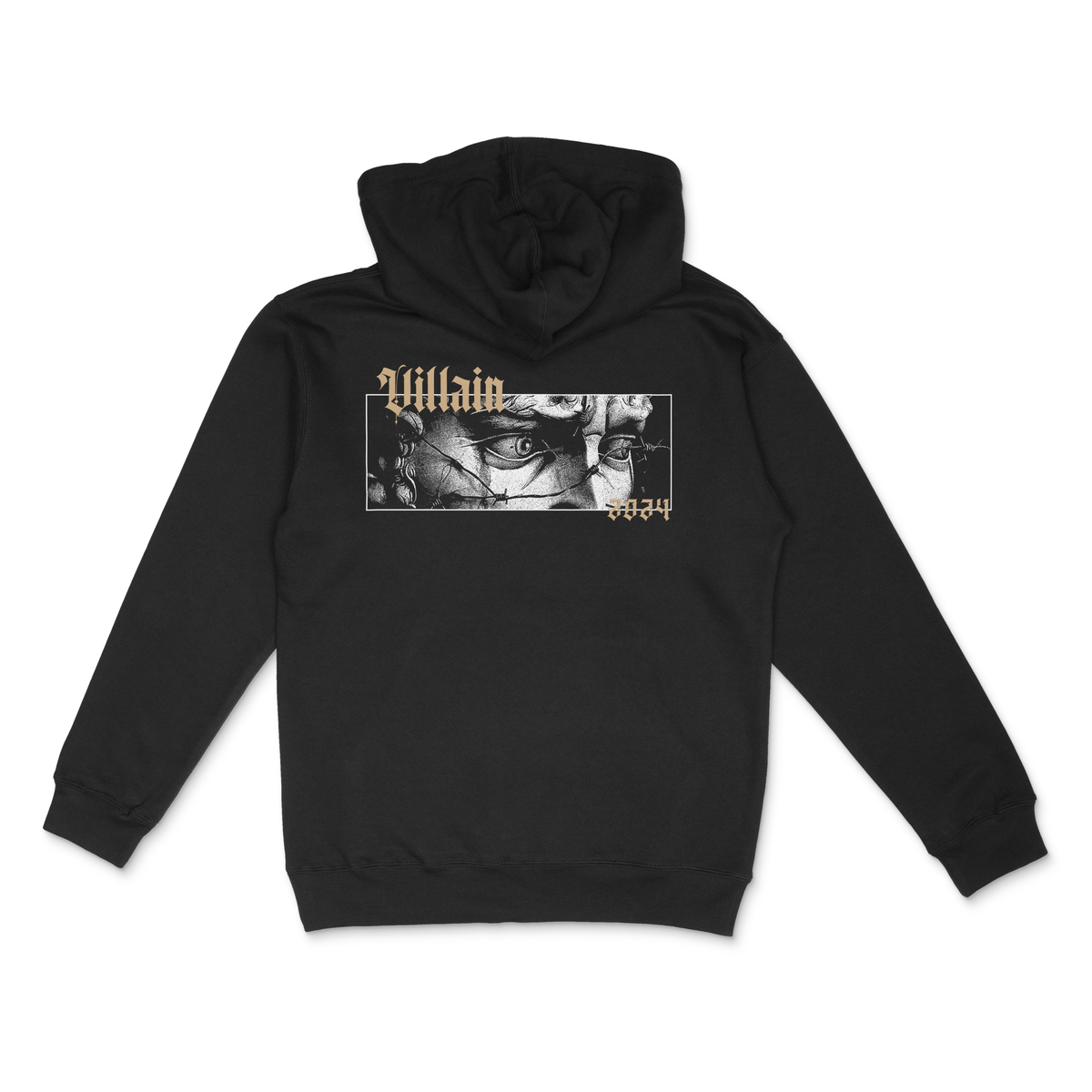 David&#39;s Defiant Vision Hooded Sweatshirt Black / S TuffWraps.com