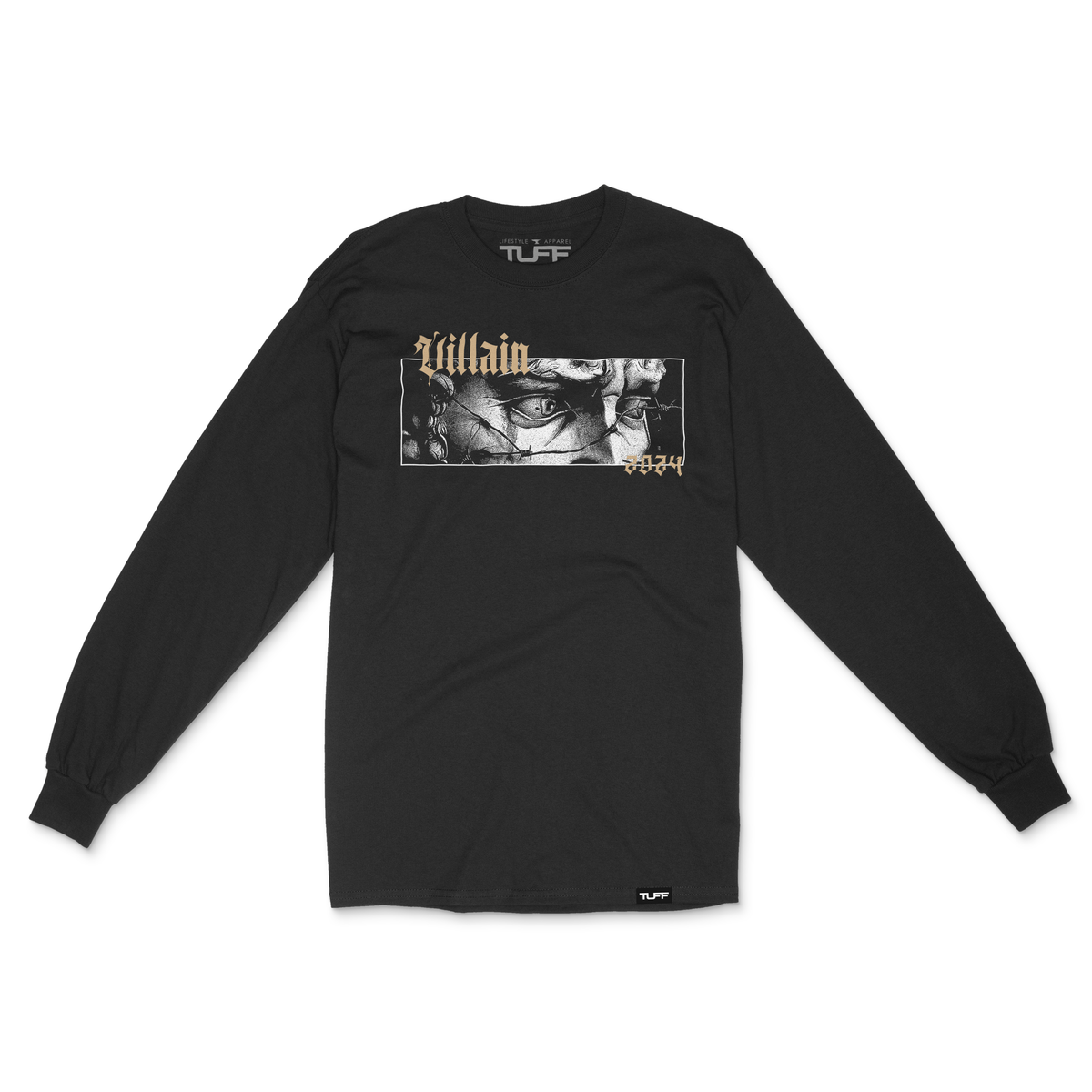 David&#39;s Defiant Vision Long Sleeve Tee Black / S TuffWraps.com