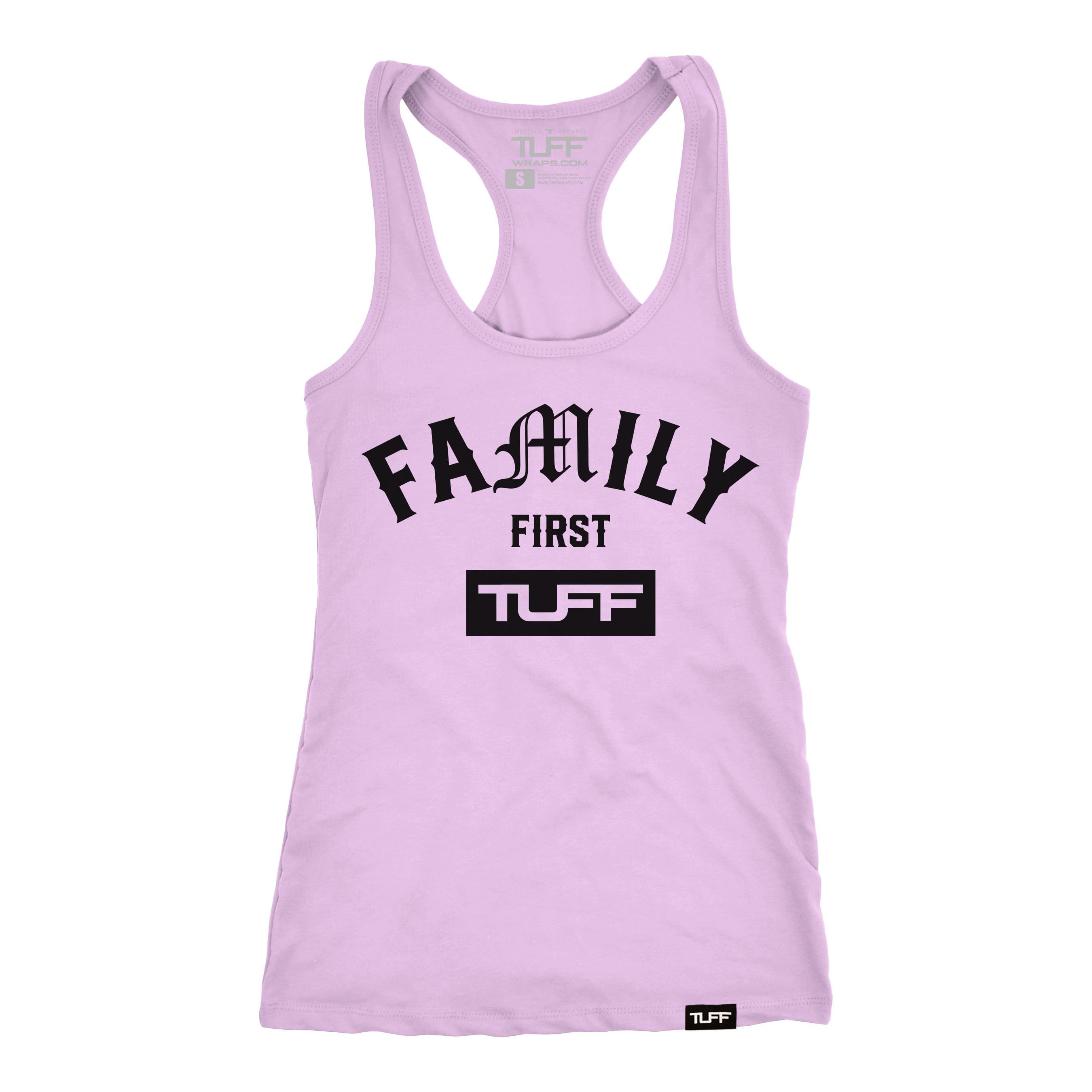 Family First Racerback Tank XS / Lavender TuffWraps.com