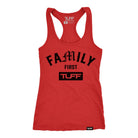 Family First Racerback Tank XS / Red TuffWraps.com