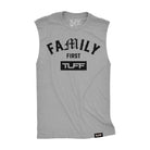 Family First Raw Edge Muscle Tank S / Heather Gray TuffWraps.com