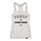 Family Is Everything Racerback Tank XS / Heather Gray TuffWraps.com