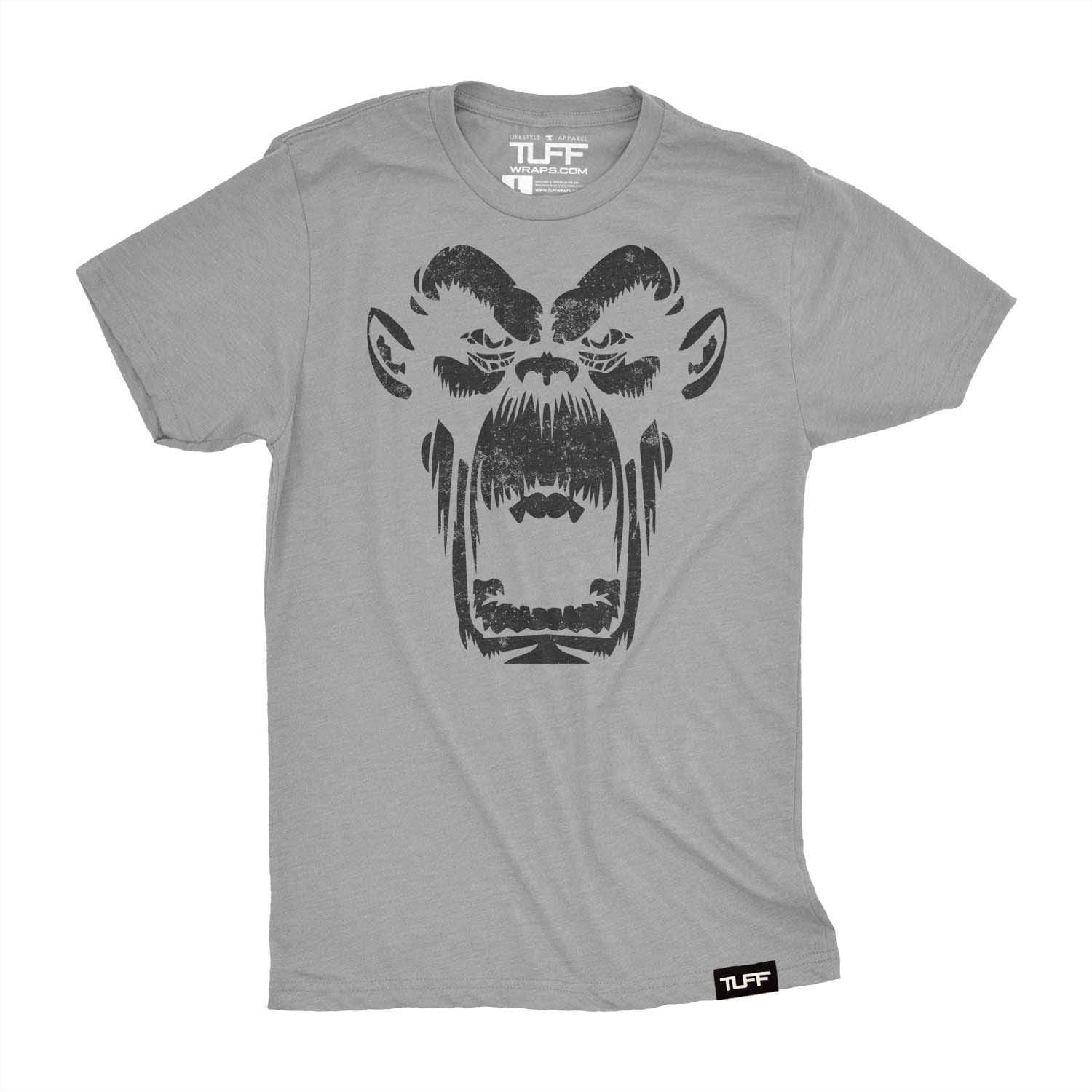 Gorilla TUFF Tee S / Heather Gray TuffWraps.com