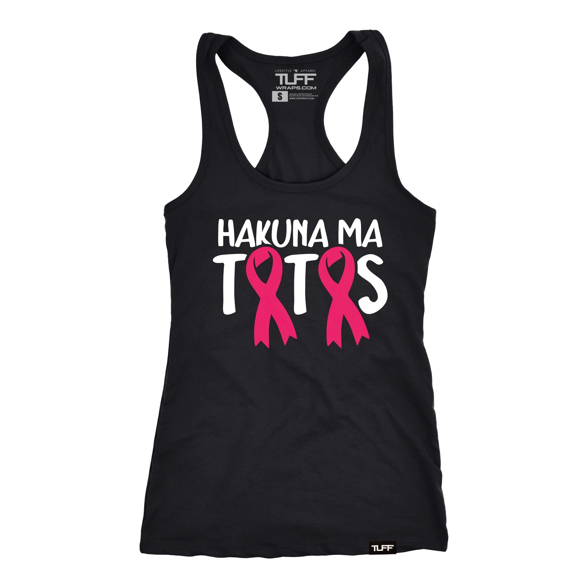 Hakuna Ma Tatas Racerback Tank XS / Black TuffWraps.com