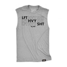 LFT HVY SHT Raw Edge Muscle Tank TuffWraps.com