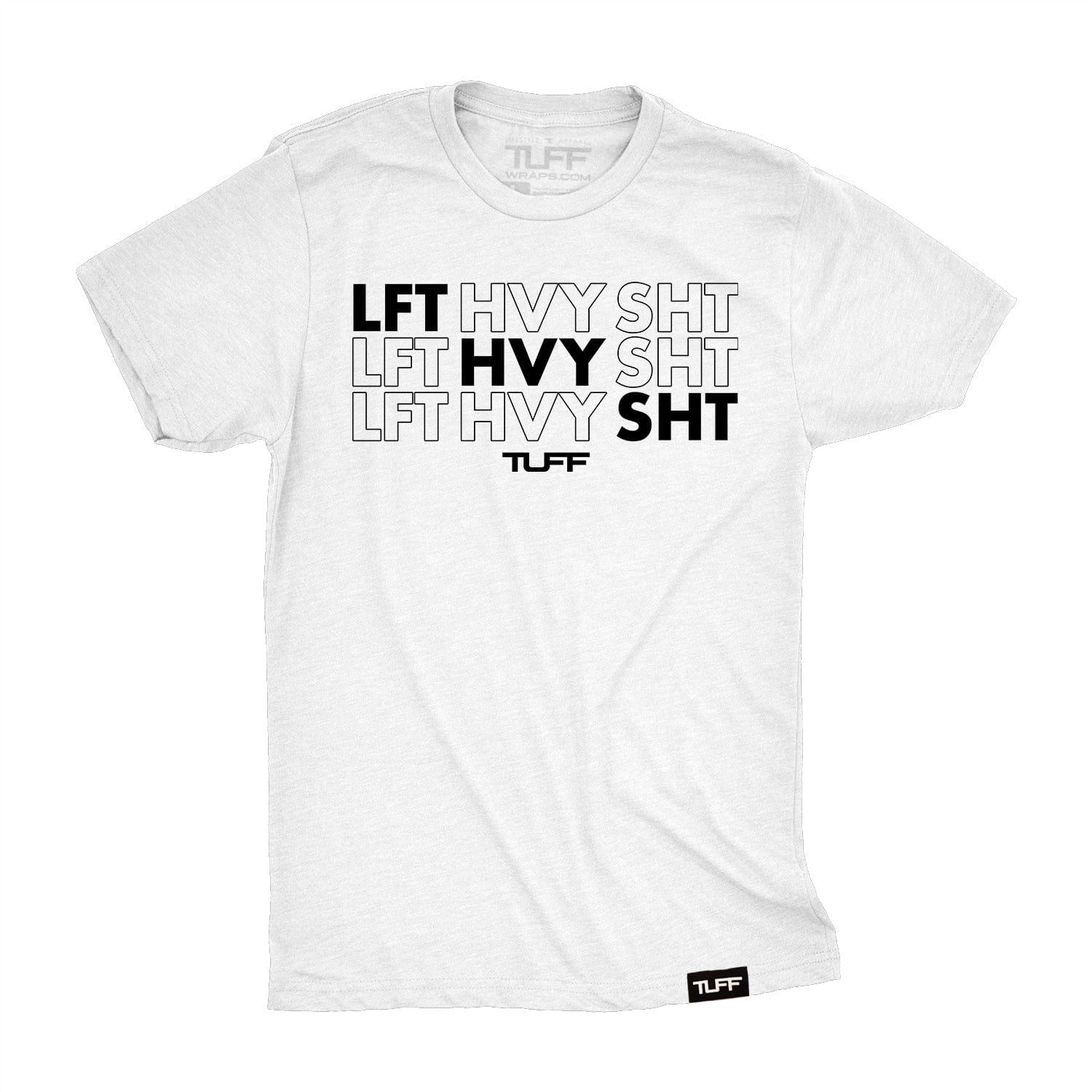 LFT HVY SHT Tee S / White TuffWraps.com