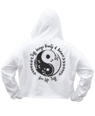 Live Life TUFF Hooded Cropped Fleece TuffWraps.com