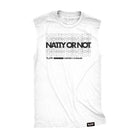 Natty Or Not Raw Edge Muscle Tank TuffWraps.com