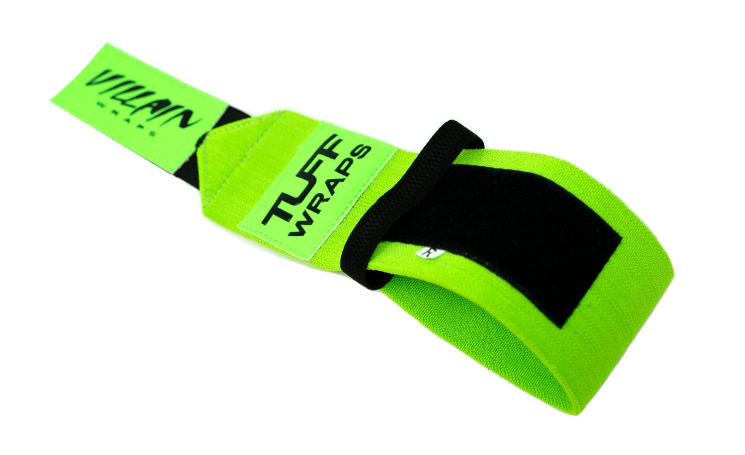 Neon Green Villain "STIFF" Wrist Wraps 24" TuffWraps.com