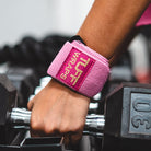 Pink & Gold Villain Mini Wrist Wraps TuffWraps.com