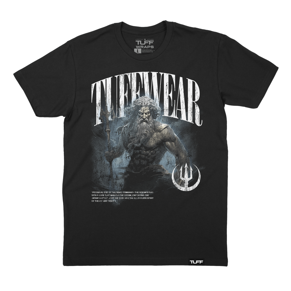 Poseidon&#39;s Fury Tee Black / S TuffWraps.com