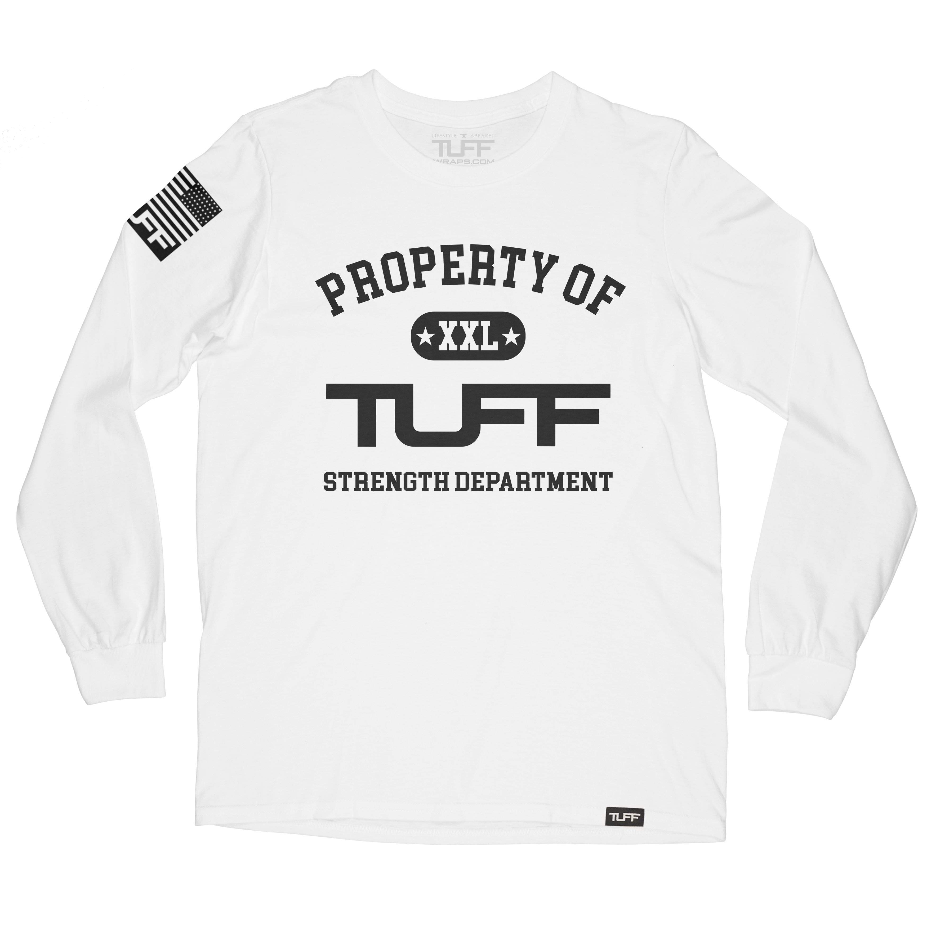 Property of White Text Tee