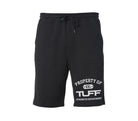 Property of TUFF Tapered Fleece Shorts XS / Black TuffWraps.com