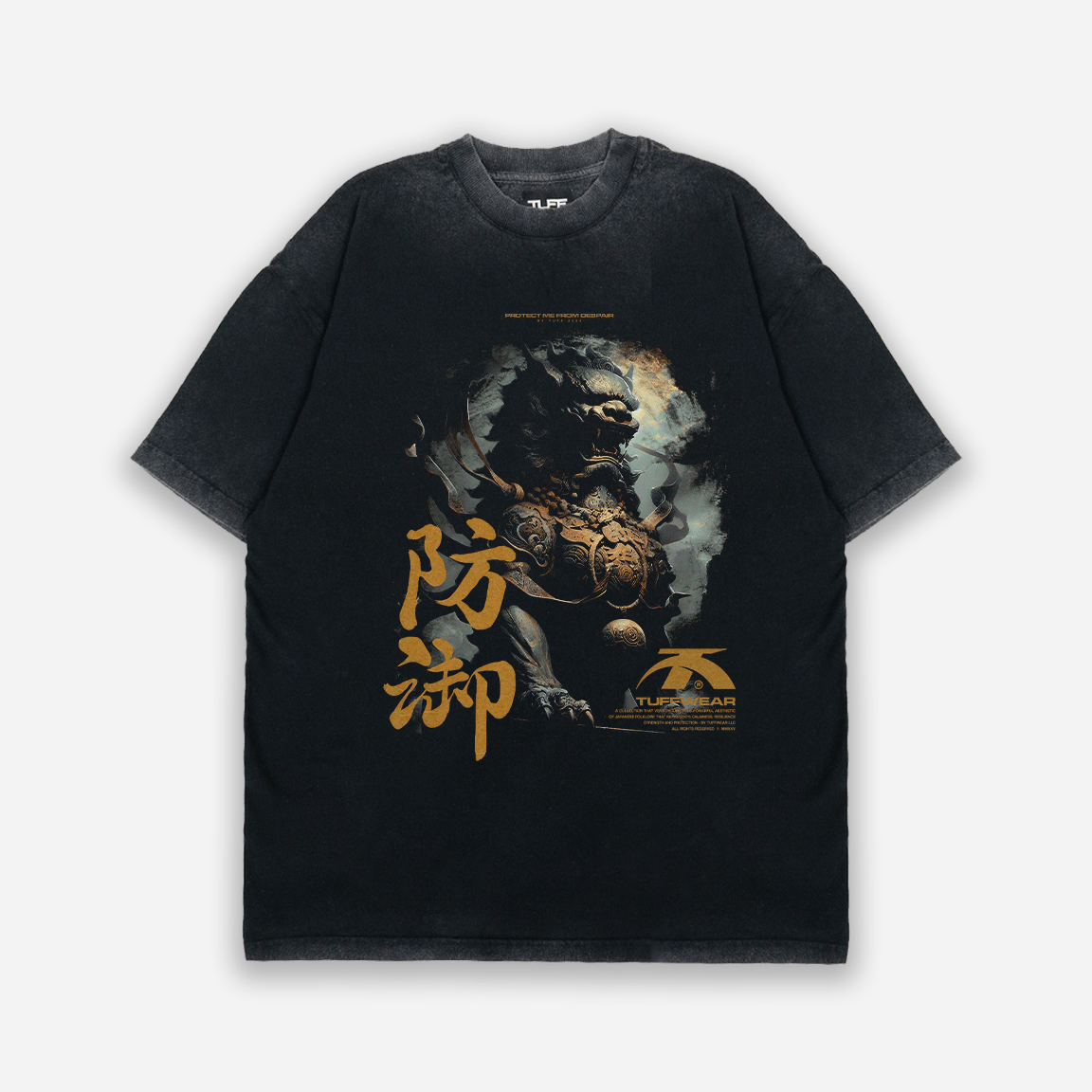 Shishi Sentinel Tee Oversized / Black / S TuffWraps.com