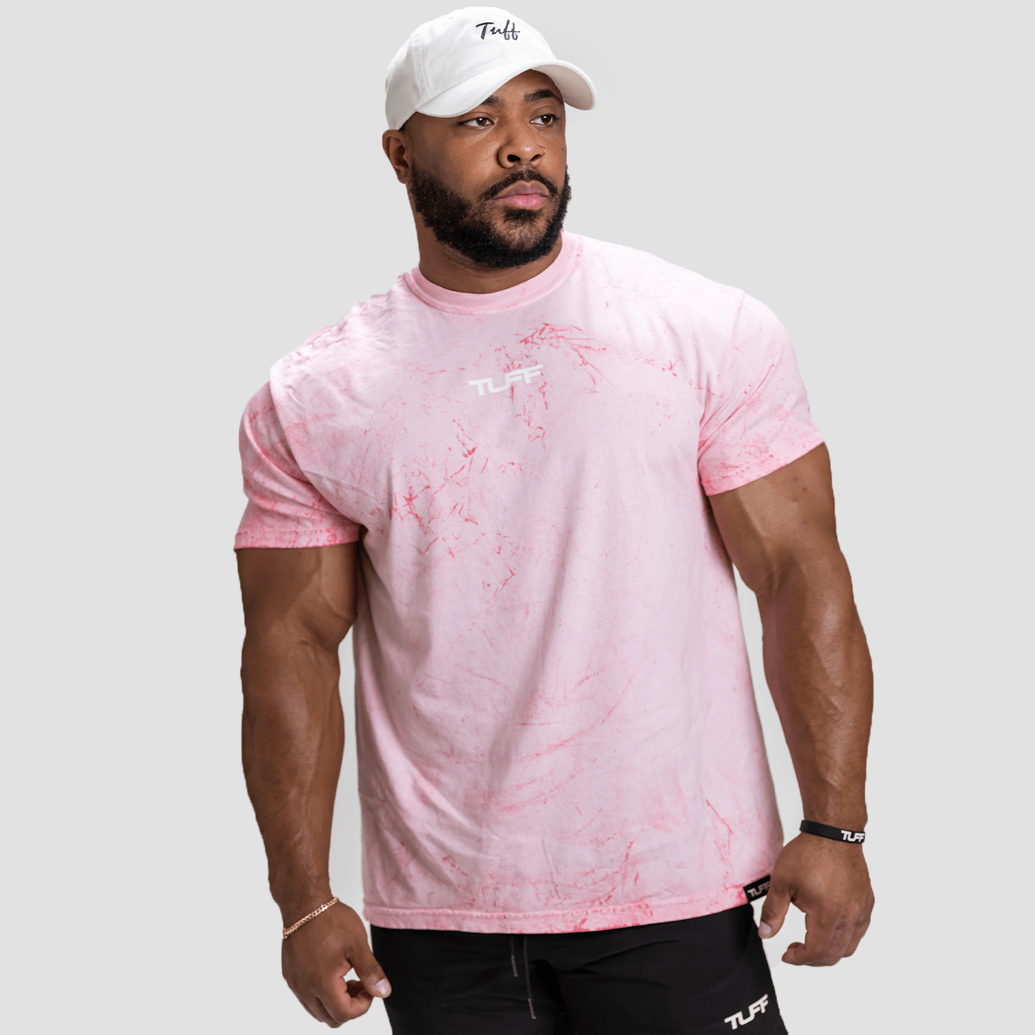 Stonewash Essentials Tee S / Pink TuffWraps.com