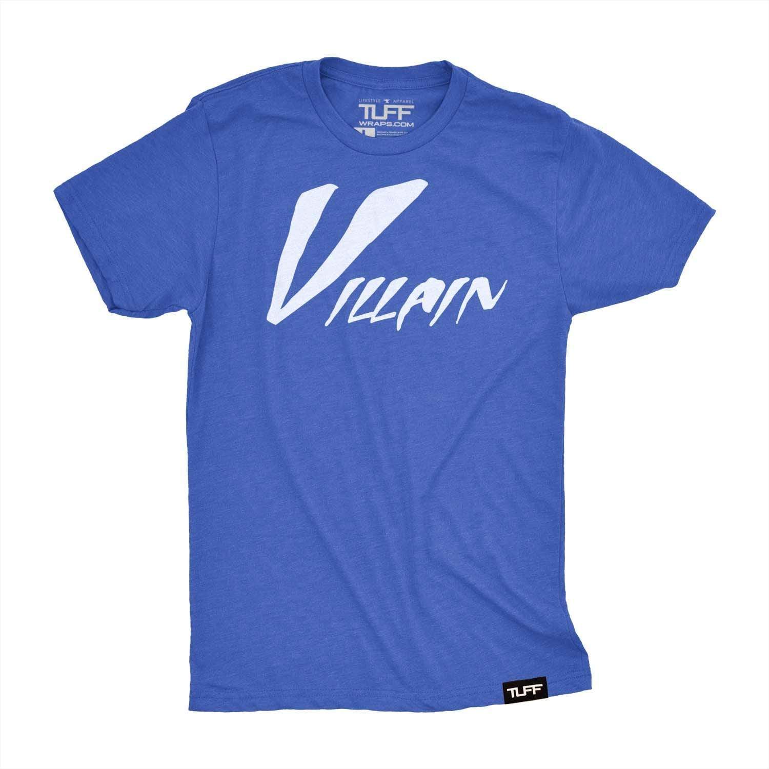 The Big V (Villain) Tee S / Vintage Royal TuffWraps.com