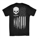 TUFF Skull Flag Tee S / Black TuffWraps.com