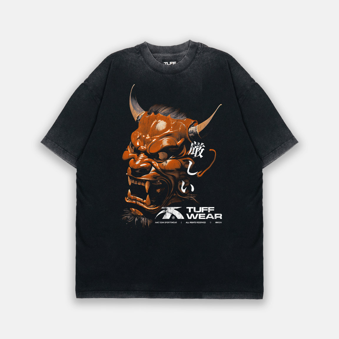 The Oni’s Code Tee Oversized / Black / S TuffWraps.com