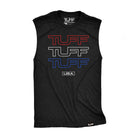 Triple TUFF USA Raw Edge Muscle Tank S / Black TuffWraps.com