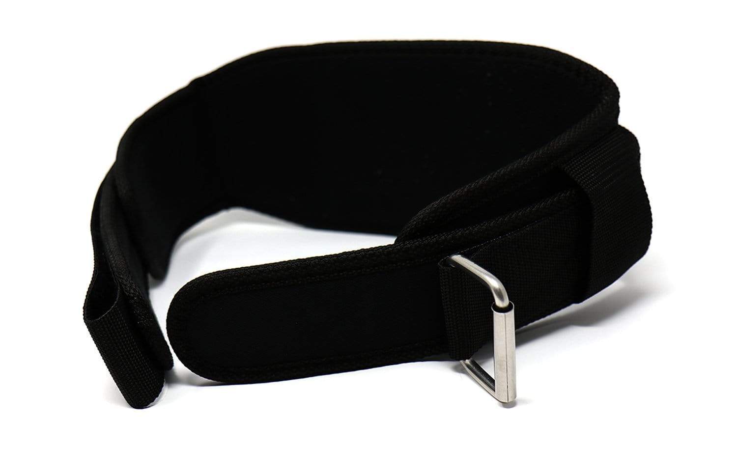 TUFF 4.5" Nylon Weightlifting  Belt - All Black TuffWraps.com