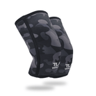 TUFF 7mm Competition Knee Sleeves (Black Camo) TuffWraps.com