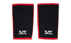 TUFF 7mm Competition Knee Sleeves (Black/Red) TuffWraps.com