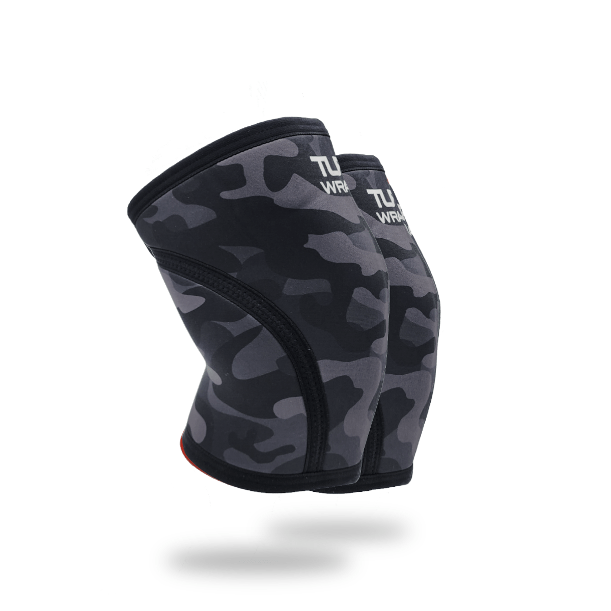 TUFF 7mm X-Training Knee Sleeves (Black Camo) TuffWraps.com